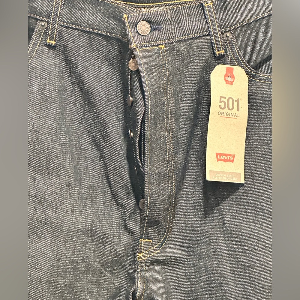 Levi’s 501 Original Men’s Jeans, Size W42 / L36 - Picture 3 of 9